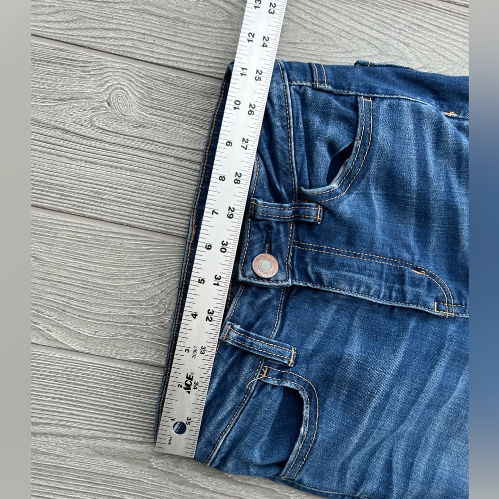 American Eagle High Rise Jegging Crop Size 0 Short - Picture 11 of 11